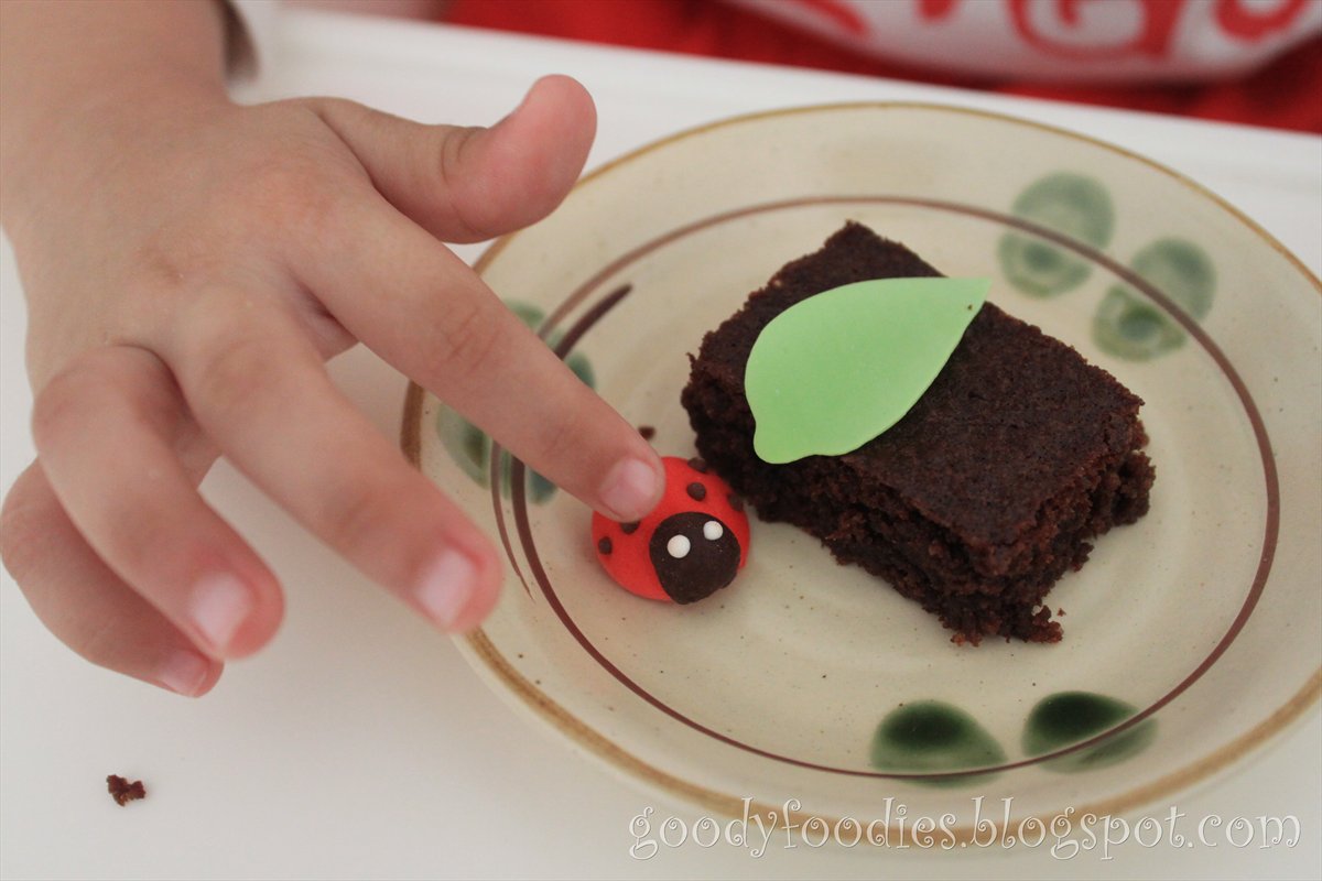 GoodyFoodies I baked Delia Smith's American Brownies