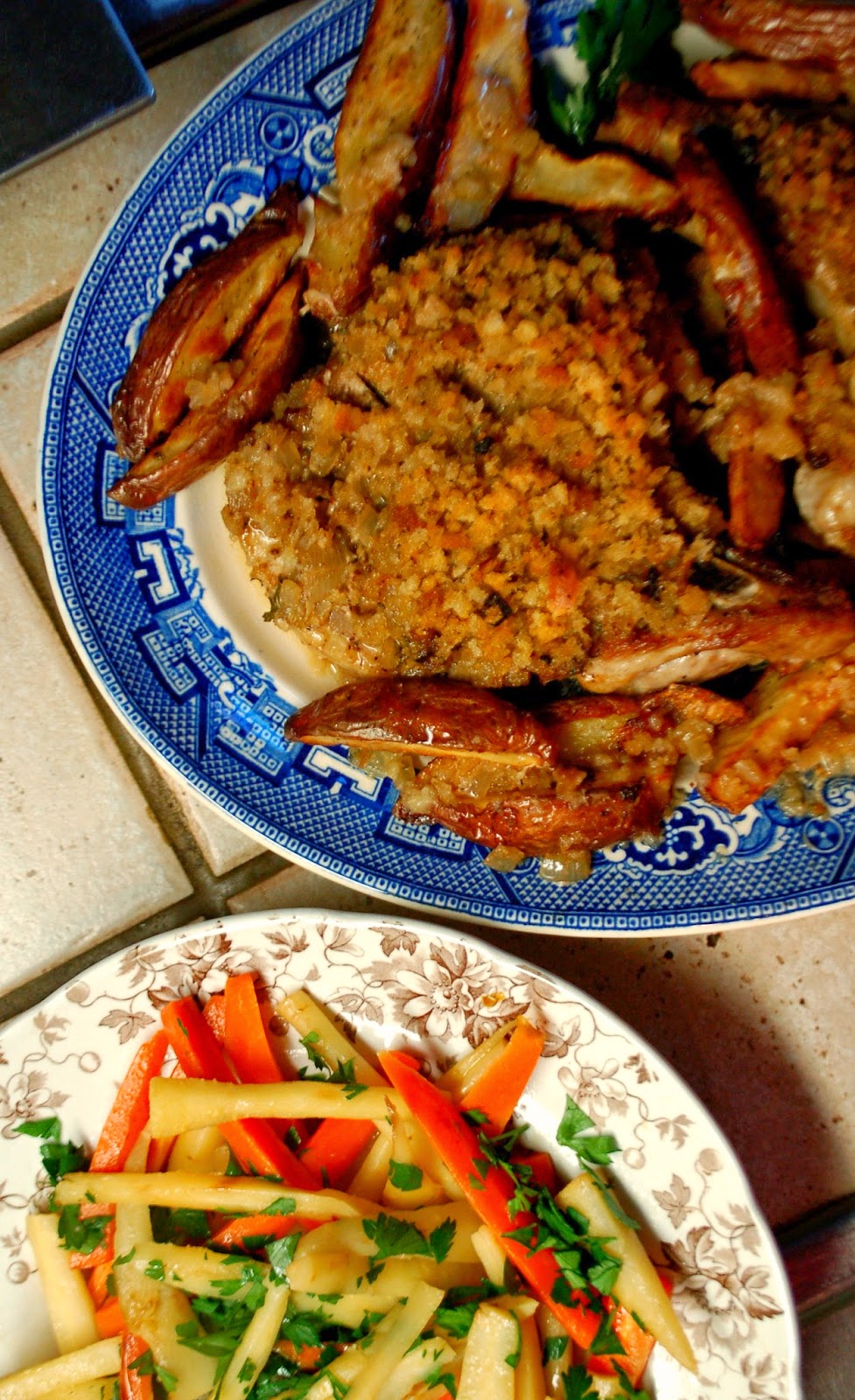 The Spice Garden Lyonnaise Pork Chops