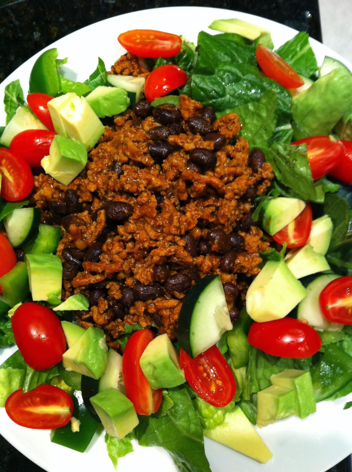 Katie Cooks Dinner CHOPPED TACO SALAD