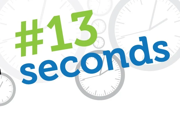 13 Things We Can Do In 13 Seconds