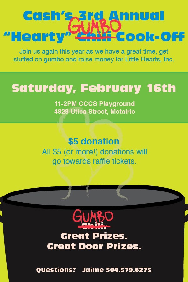 Blissful on the Bayou GUMBO COOKOFF