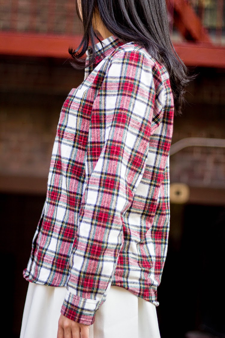 Women's Scotch Plaid Flannel Tunic Dress at L.L. Bean