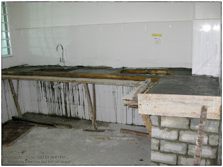 gambar table top konkrit dalam pembinaan