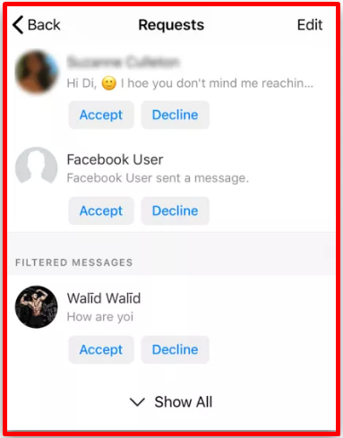Facebook messages Other Messages Facebook App New 2019