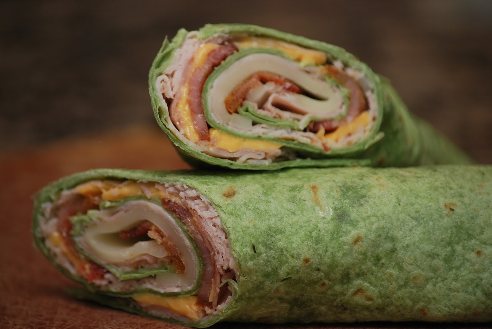 My story in recipes Turkey, Ham and Bacon Wraps