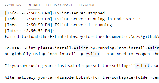 Eslint Vscode Plugin My Public Notepad