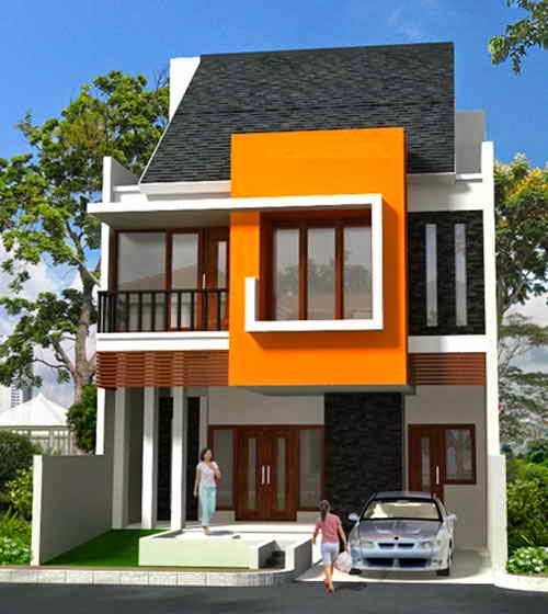Desain Rumah Minimalis 2 Lantai Type 36, denah rumah ...
