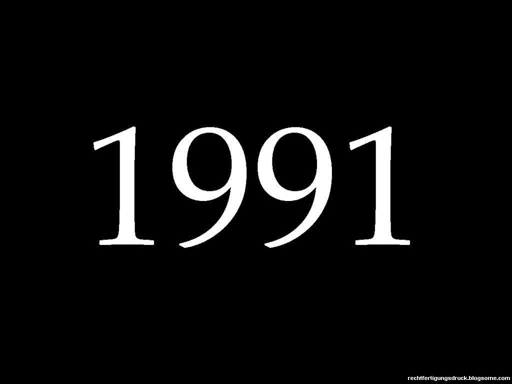 Just_Sophie Das Kultjahr 1991