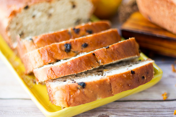Recipe for Orange Currant Bread