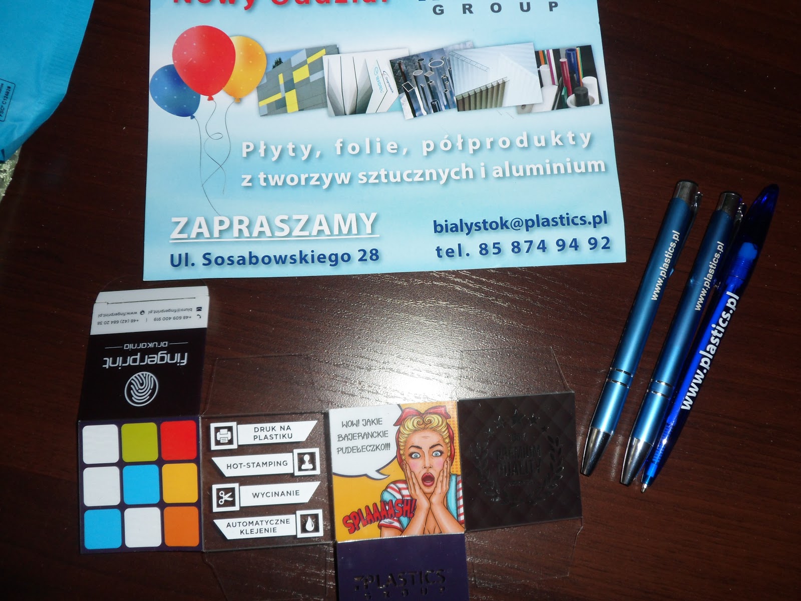 Gadżetowe zbiory PLASTICS GROUP Sp. z o. o.