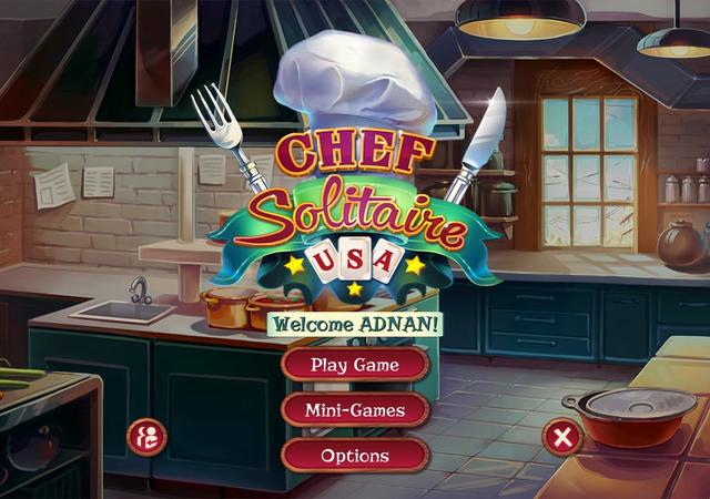 Chef Solitaire: USA