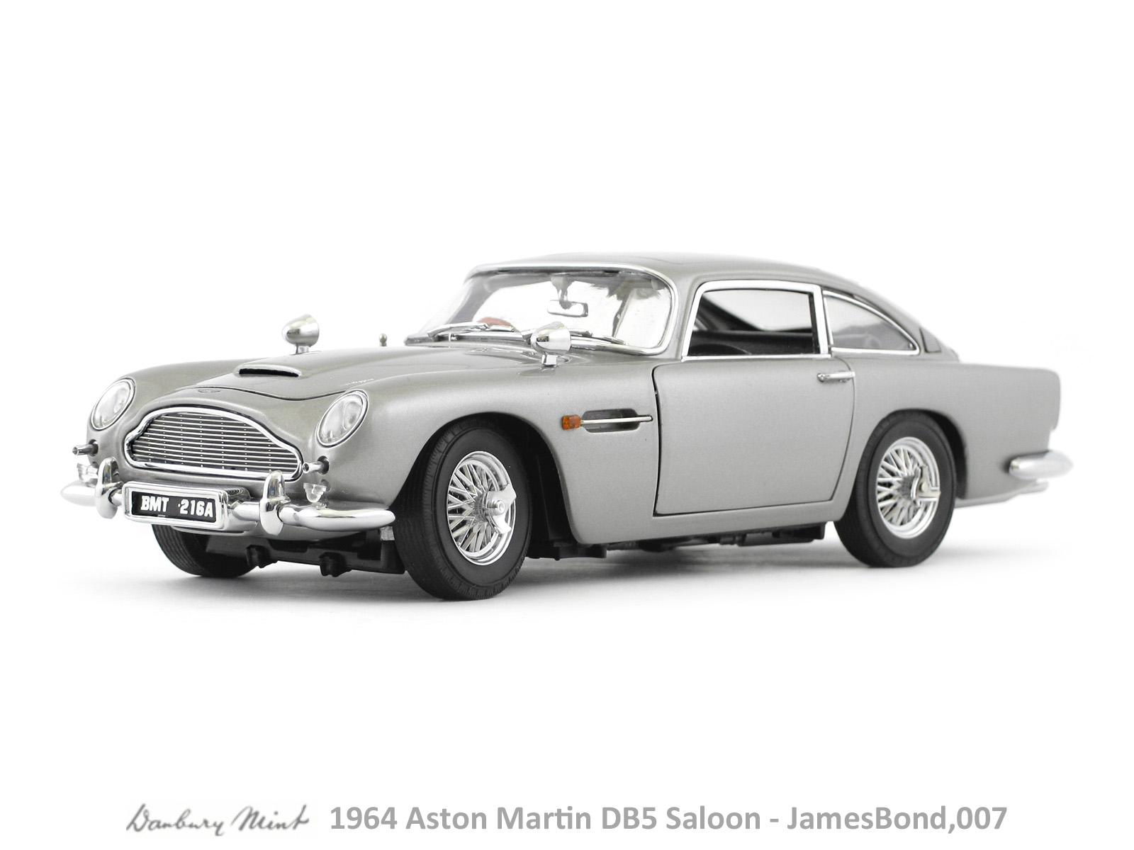 1964 Aston Martin Db5 Saloon James Bond 007 Danbury Mint
