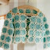 elegant blouse with crochet wonderful standard