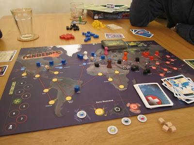 Pandemic - The board and components