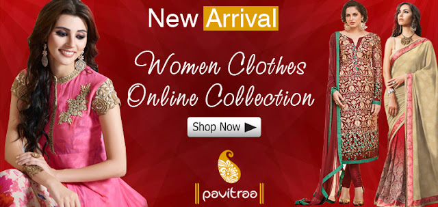 Fashionable Indian Women Ethnic Wear Women Fashion Clothing Apparel Online Shopping Collection with Lowest Rate and COD at Pavitraa.in