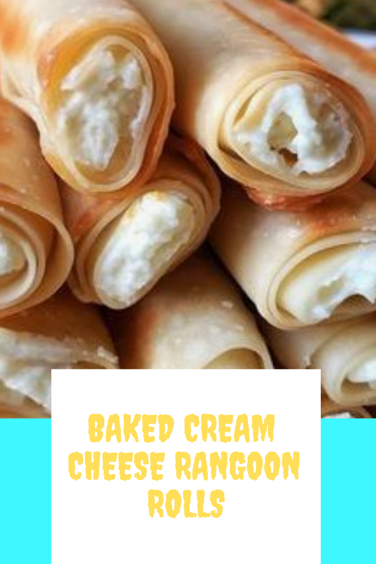 Baked Cream Cheese Rangoon Rolls Serve Droid