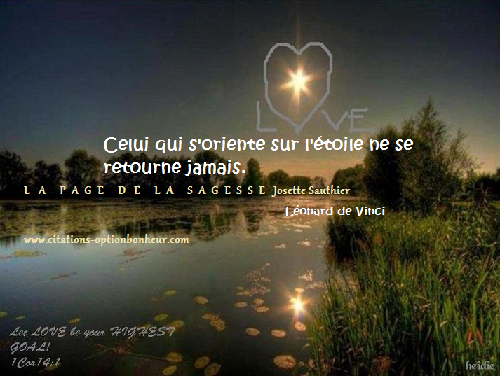 La Page de la Sagesse Citation spirituelle de Léonard de La Page de la Sagesse Citation spirituelle de Léonard de