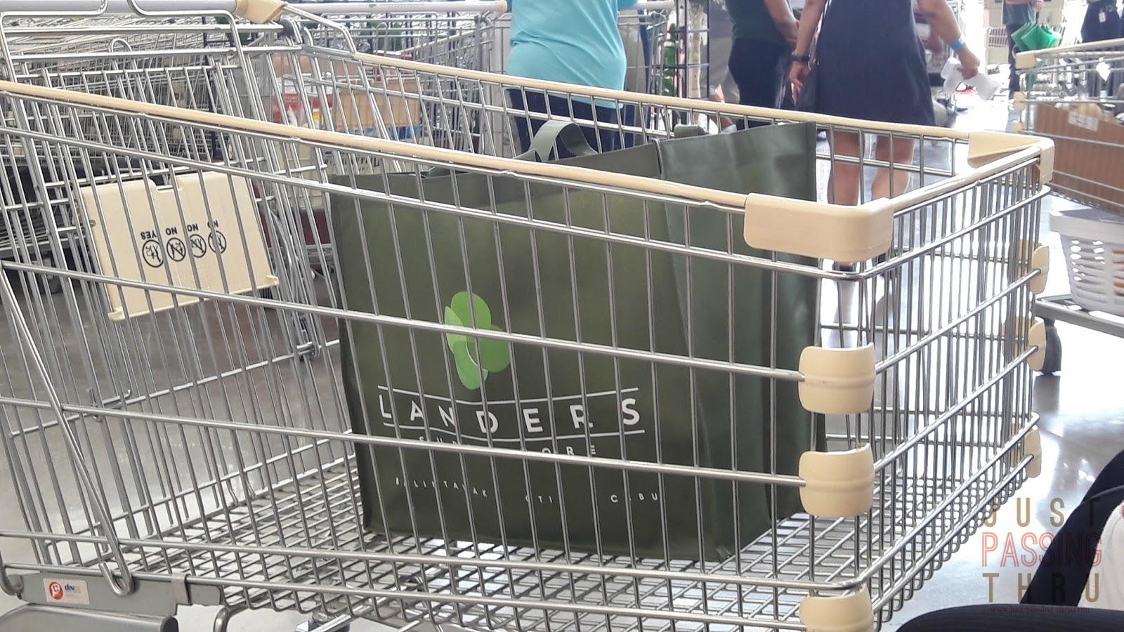 Just Passing Thru Membership Shopping at Landers Superstore