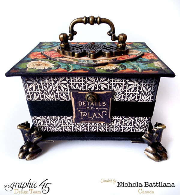 Artisan Style Altered ATC Box - Nichola Battilana