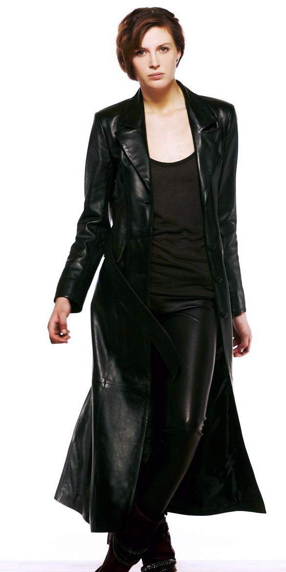 Leather Coat Daydreams: French leather coat