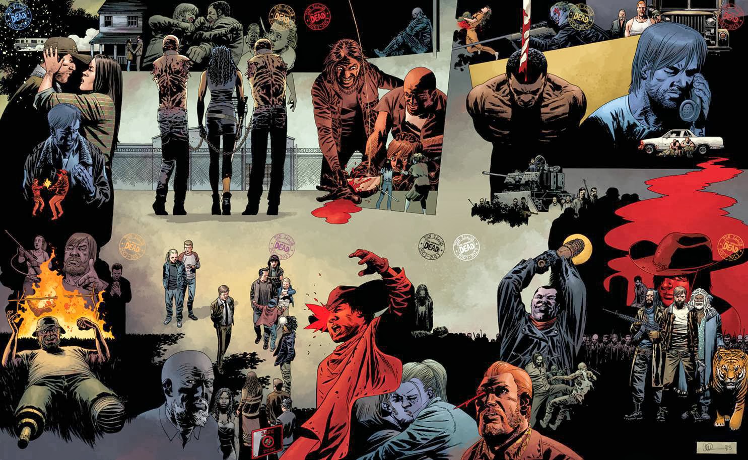 WALKING DEAD #115 ALL OUT WAR (TEN CONNECTING COVERS)
