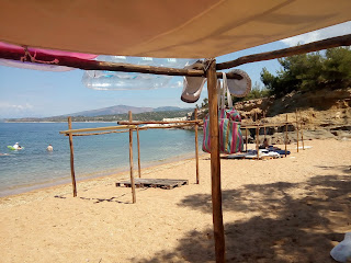 Thassos ziua 2 - Salonikios Beach si Taverna Skidia