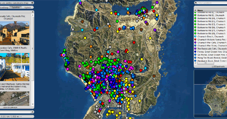 Grand Theft Auto 5  Los Santos Map Size Compared to Real Life