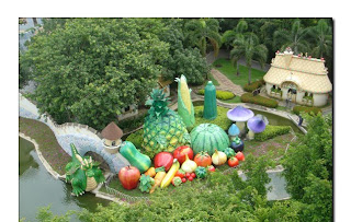 حديقة الحب في بانكوك في تايلند