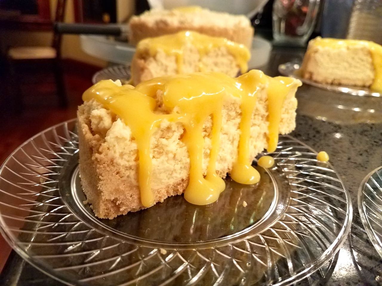 The Roediger House Girl Scout Cookie Lemon Shortbread Cheesecake