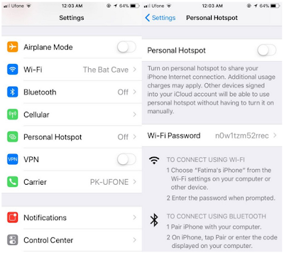 Cara Mengganti Password Hotspot di iPhone, Begini caranya