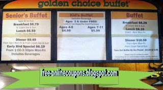 Free Printable Golden Corral Coupons
