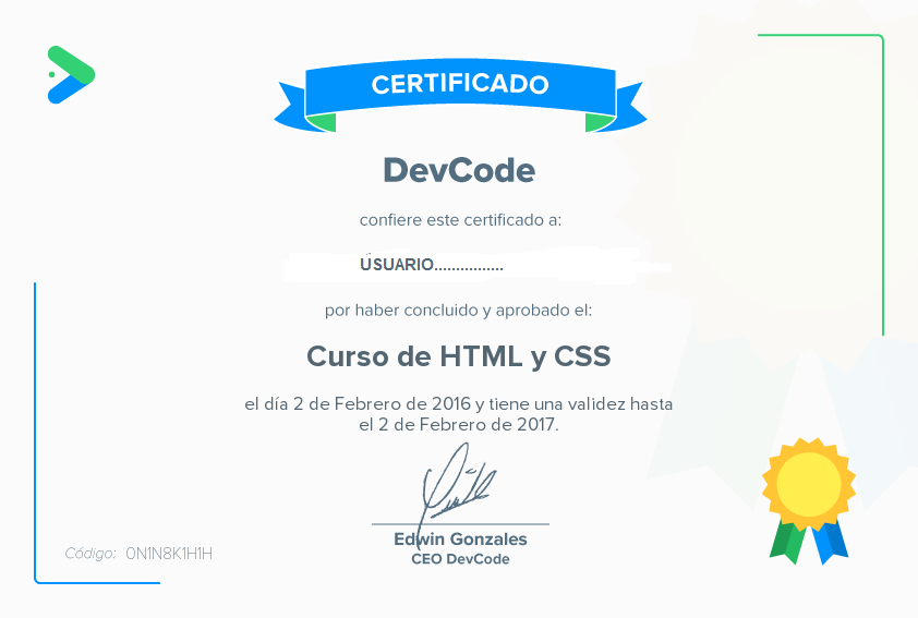 Obtener certificado gratis en programacion 2016 ANDROFAST Obtener certificado gratis en programacion 2016 ANDROFAST