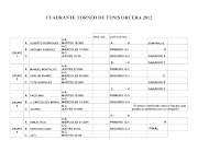 TORNEO DE TENIS EN CATEGORIA SENIOR ORCERA 2012
