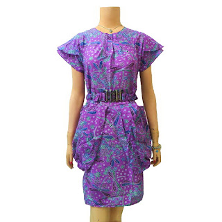 Dress Batik Motif Capung