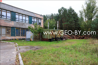 Чернобыльская зона отчуждения. Город Припять. Лесопилка (прачечная)