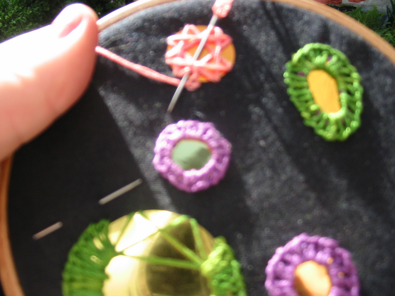 Bunny's Novel Cleansers: Tuesday Tutorials; Shisha Embroidery Stitches