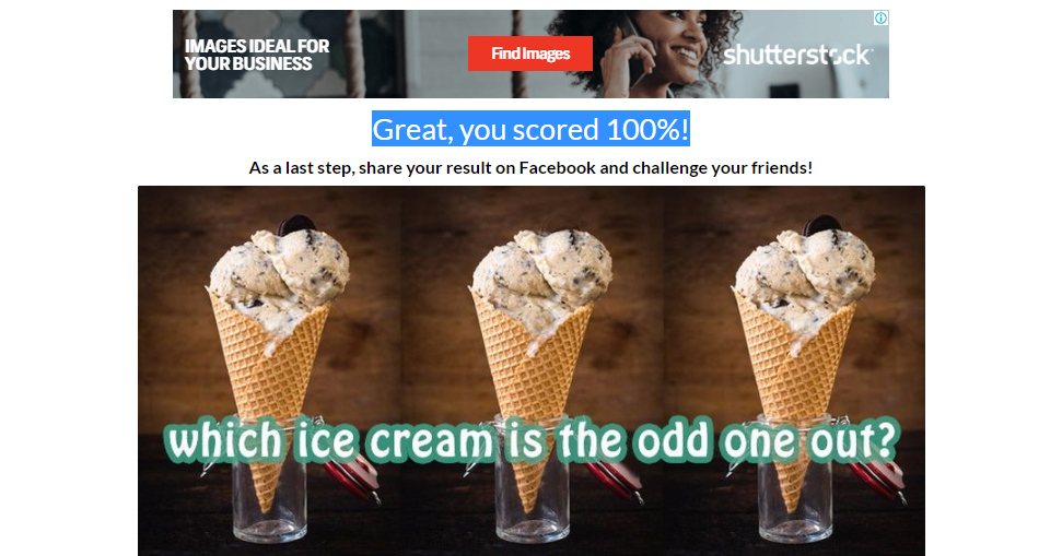 ice cream answer v
