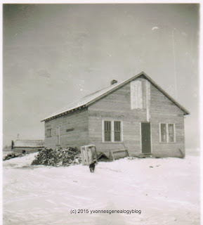 Demoskoff family home near Pelly Saskatchewan