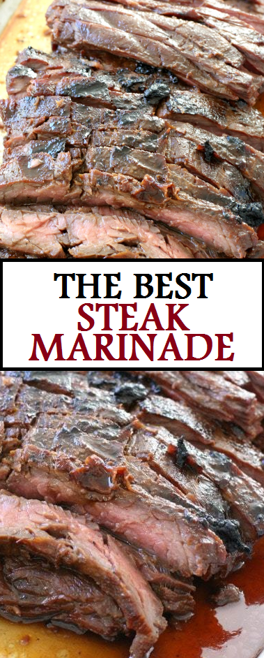 THE BEST STEAK MARINADE - Elog Recipes