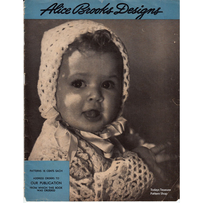 Vintage Knit Crochet Bits of History Alice Brooks Designs Catalogs