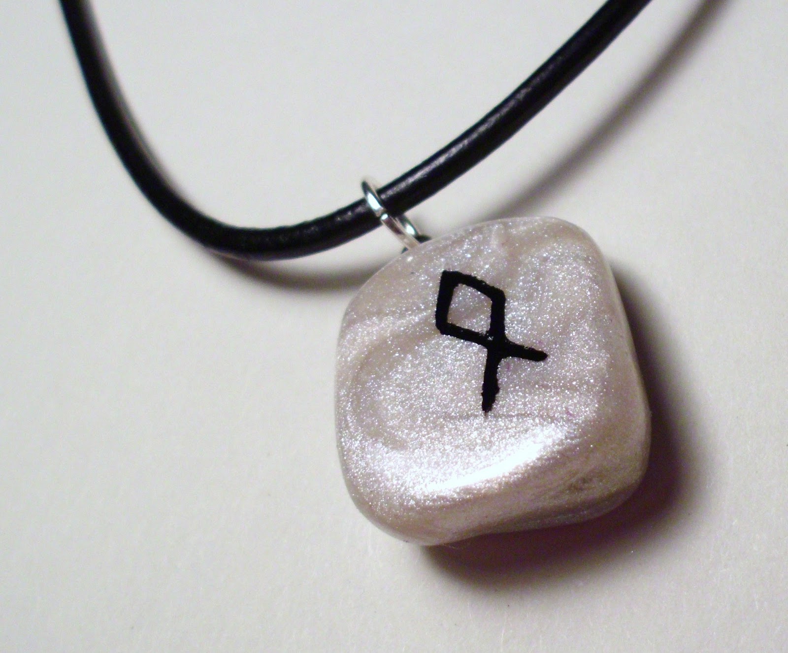 From the Ash Tree Meadow... Silver Rune Necklaces