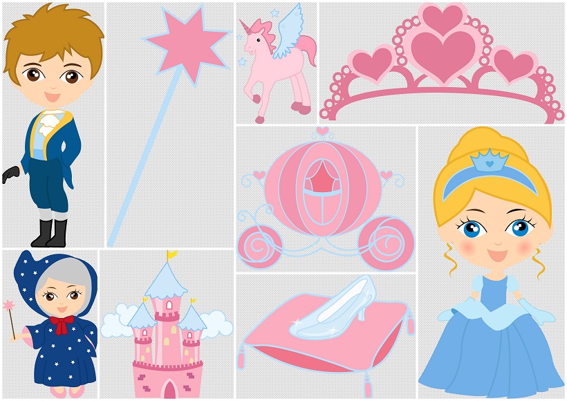 Magic Cinderella Babies Clip Art. - Oh My Baby!