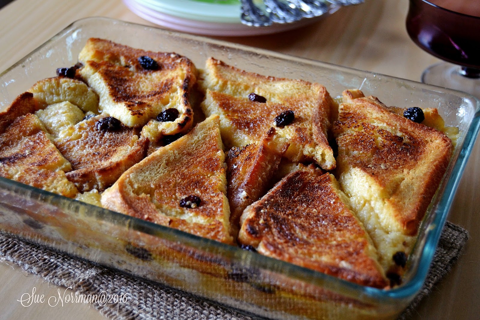 PUDING ROTI BAKAR YANG SEDAP ~ Swesia's Journey