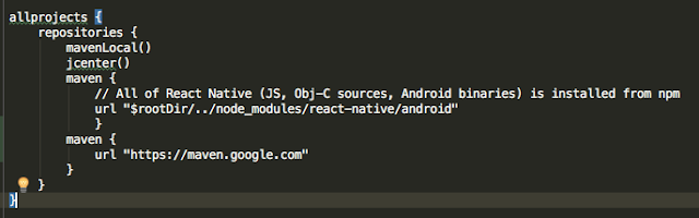 Project level build.gradle admob admob
