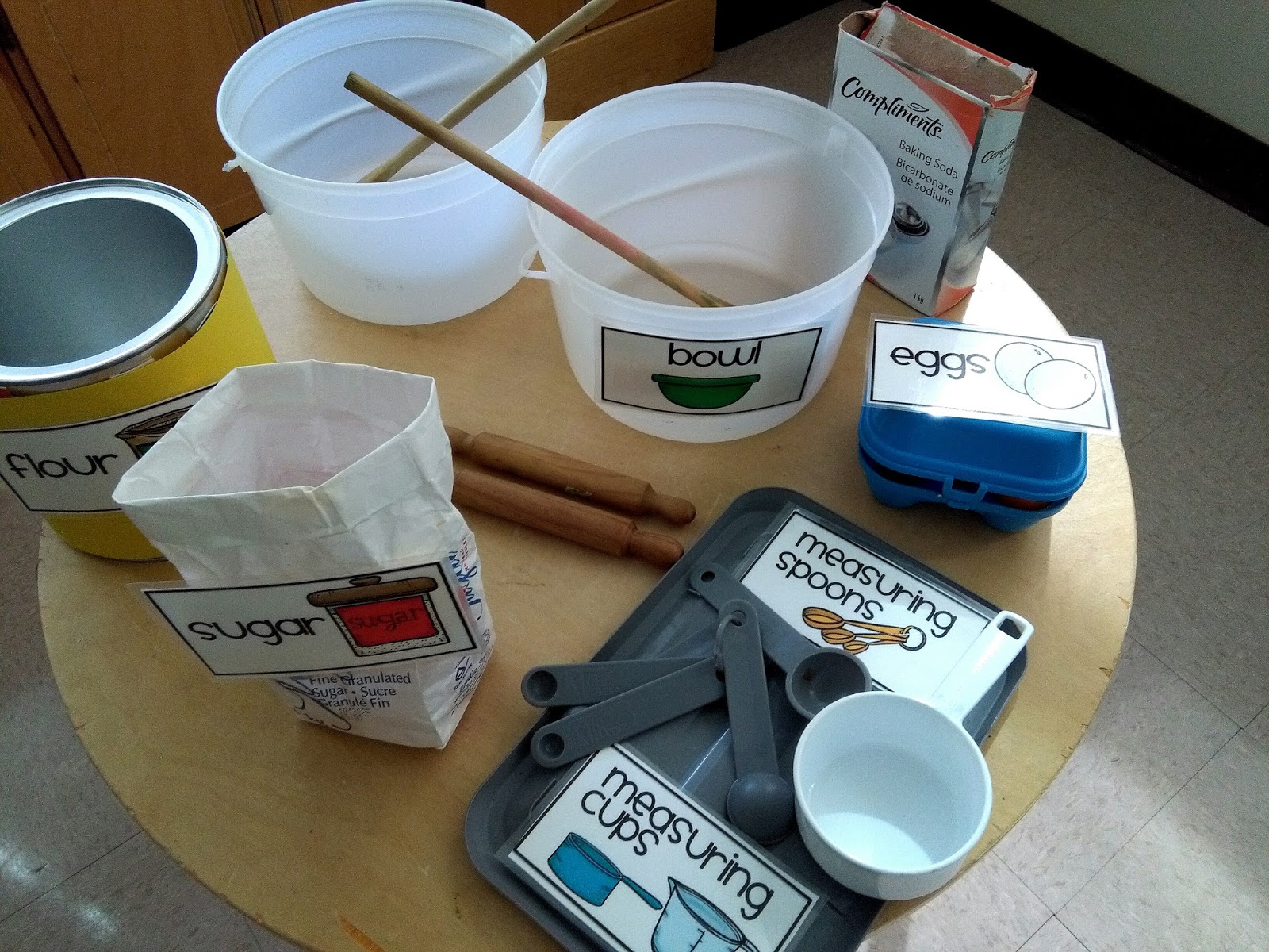 Teach Easy Resources Bakery Dramatic Play Center for Preschool or