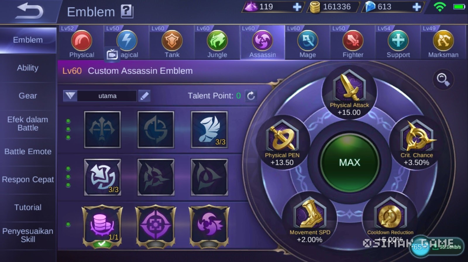 Review Tampilan Terbaru Mobile Legend Setelah Update | Simak Game