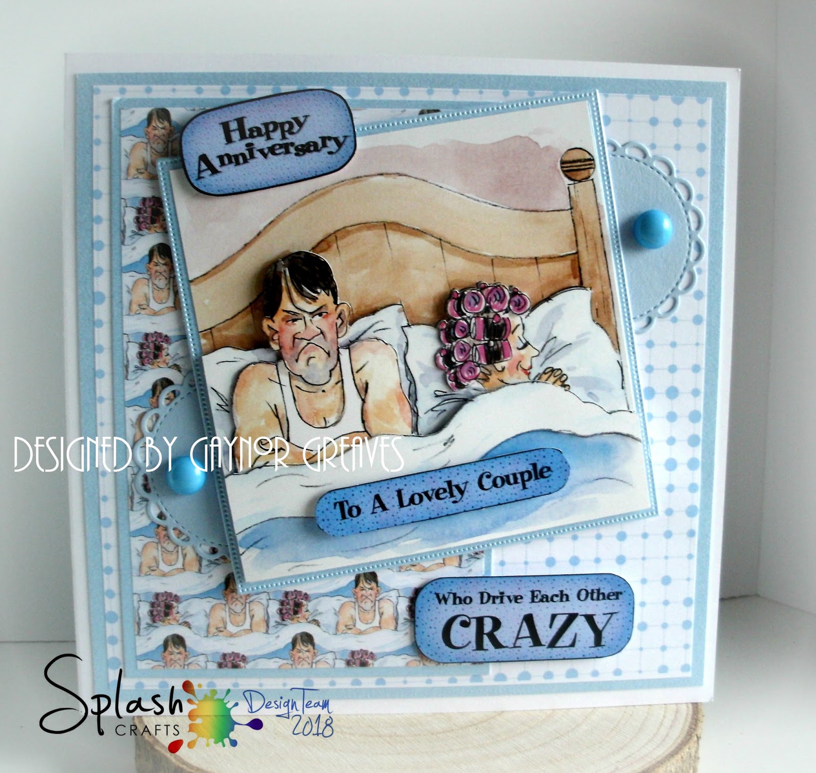 Designs by Gaynor Greaves The Grumps Designed for Splash crafts