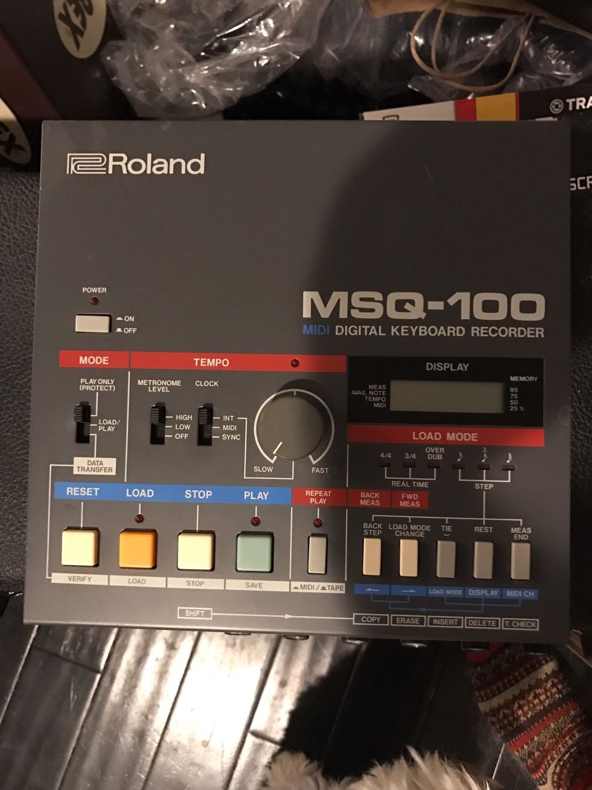MATRIXSYNTH Roland MSQ100 MIDI Digital Keyboard Recorder