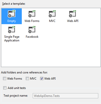 how to post json data to webapi using c facebook empty template