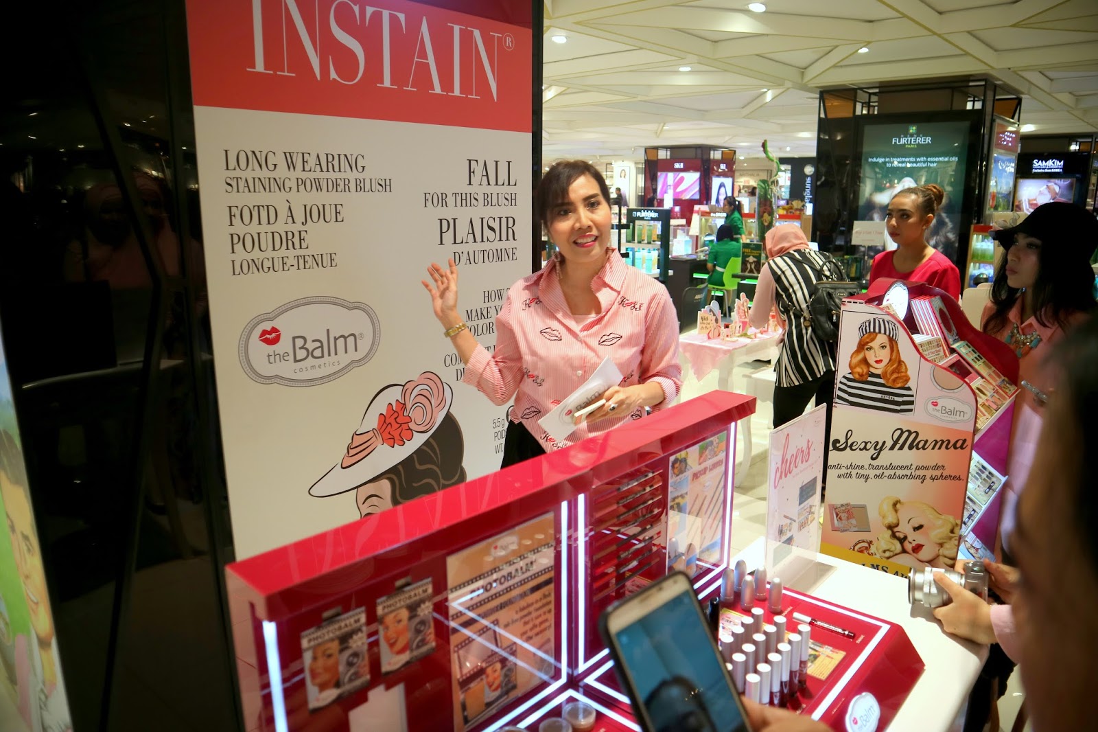 Blogger Exposure With The Balm Instain Long Wearing Powder Staining Blush Swatch And Review